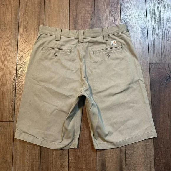 Carhartt Tan Khaki Chino Shorts Men's size 34 - Picture 1 of 7